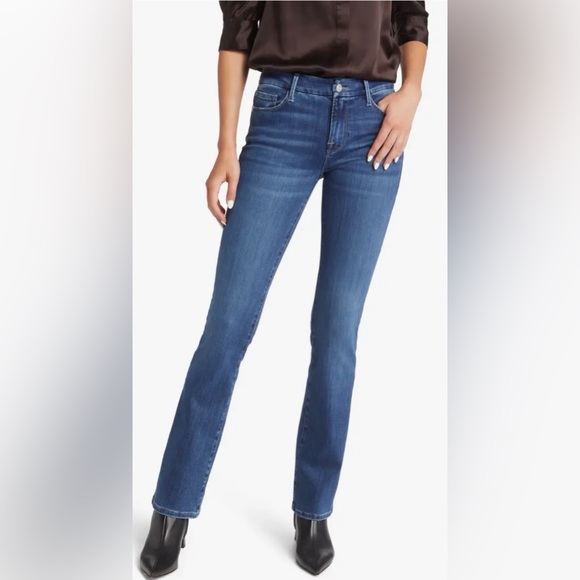 Frame Denim Denim - Frame Le Boot Denim Women's Blue Boot Cut Jeans
